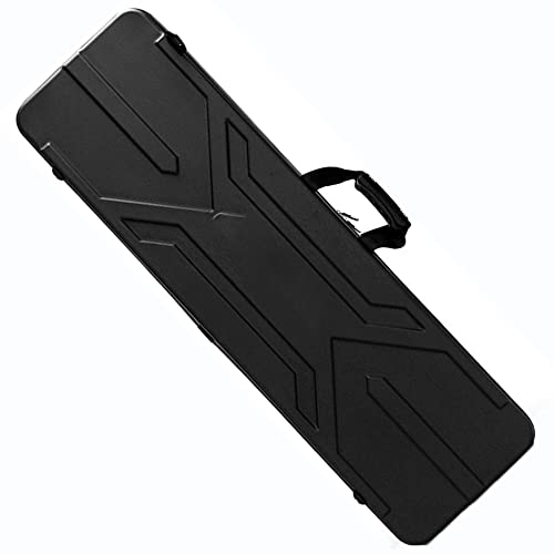 REMEK Gewehr-Hartschalenkoffer Waffenkoffer, 80/90/100/110/120CM Jagdlicher Schuss Gewehrkoffer Lang Universalbox Mit Eibaumwollfutter Waffentragetasche Storage Case