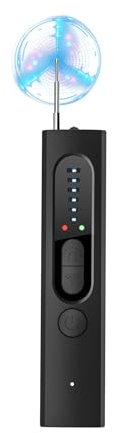 Soucolor Rilevatore Microspie, Jammer Disturbatore di Frequenza, Rilevatore di Telecamere Nascoste, Rilevatore di Microspie Wireless,Rilevatore Microspie Adatto per Uffici, Hotel, Case
