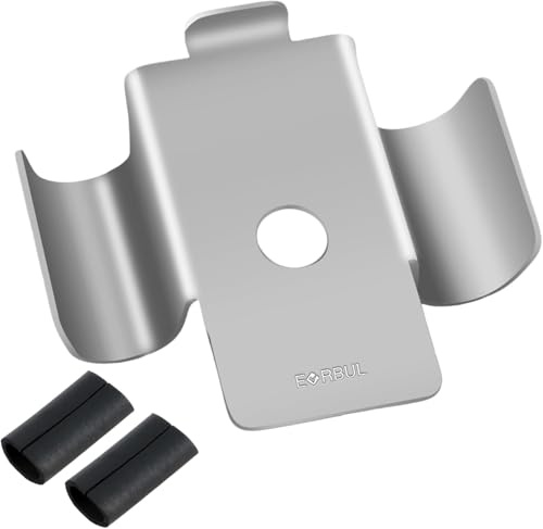 EVRBUL Soporte para cable de freno de estacionamiento de acero inoxidable mejorado con 2 mangueras de goma, compatible con BMW Serie 1 F20/F21, serie 2 F22/F23, Serie 3 F30/F31, 4er F32 Replace#:
