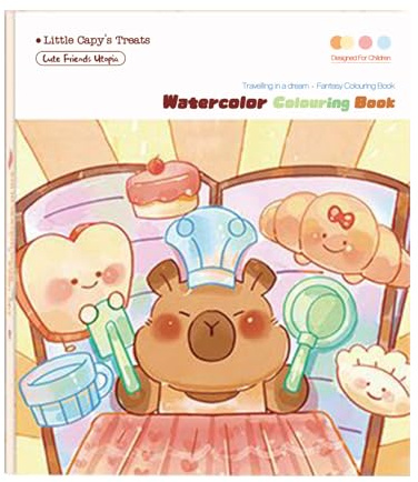 Libro da colorare d'acqua, libro ad per i | Set di pittura segnalibri | Educazione Craft per principianti per principianti e libro per loro, per mano e arte