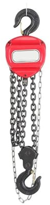 AMEHRU Paranco a Catena Manuale da 5 t for edilizia(5T 300cm)
