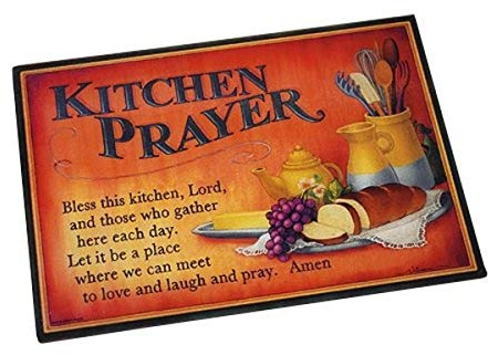 Abbey Gift Abbey Press 15.63 x 11.75 Kitchen Prayer Cutting Board, multicolor