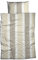 CASATEX Fein-Biber-Bettwäsche Cosmo - 135x200 cm + 80x80 cm, 2er Set, beige