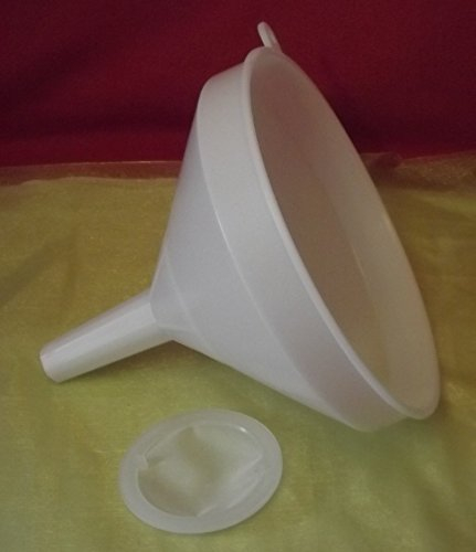 Embudo Embudo plástico con colador Diámetro 25 cm