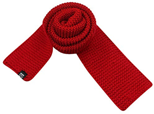 RARITYUS Kids Knitted Scarf Fashion Solid Color Toddler Soft Warm Scarves Neck Warmer Winter for Girls Womens