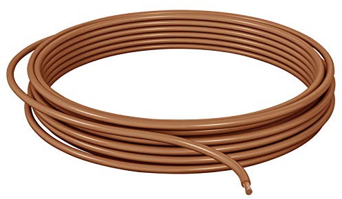 DCSk Fahrzeugleitung - 2,5mm² - 10m - FLRY B asymmetrisch - 2.5 mm² - KFZ Kabel Litze - Braun - 2 5mm2