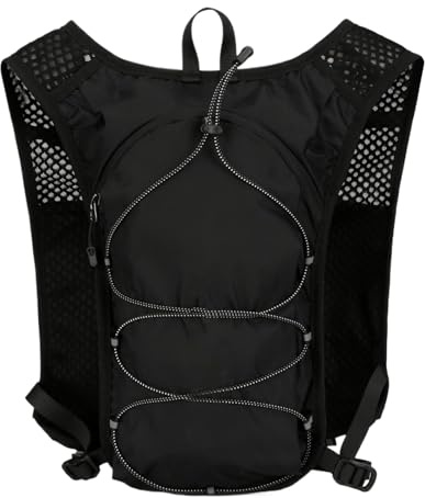 Chaleco de hidratación para correr – Mochila de agua fina y ligera para carreras de larga distancia, chaleco de hidratación compacto para correr y deportes de resistencia | Equipo de pecho