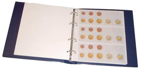 Prophila Euro Coin Sheets Ring Album
