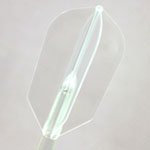 COSMO DARTS Plumas fit Flight Air Slim Transparente