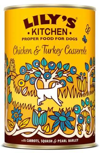 Lily's Kitchen Chicken & Turkey Casserole Dog Food, 400g