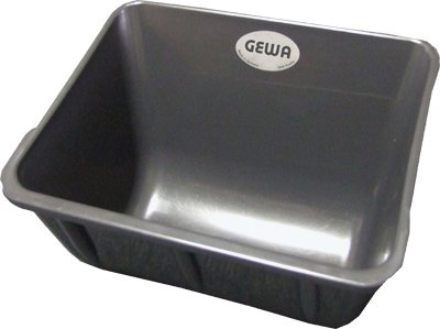 Unbekannt Futtertrog 14 L, 24mm Loch und Stopfen schwarz