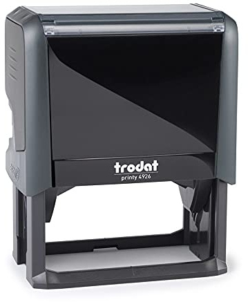 Trodat Certified Copy & True Likeness Stamp | Perfect Stamp Certifying Documents | Black Ink | Size 75 x 38mm