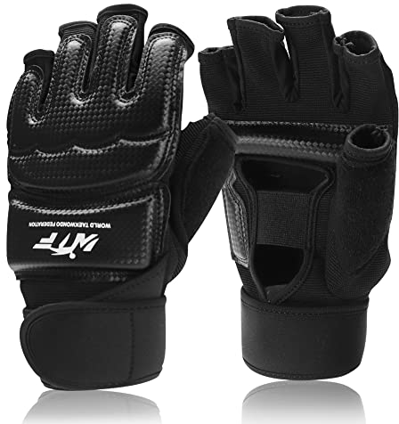 LangRay Taekwondo Kampfsport Handschuhe, LangRay Boxhandschuhe Punchinghandschuhe MMA Handschuhe für Sparring Martial Arts, Boxsack Trainingshandschuhe für Erwachsene und Kinder