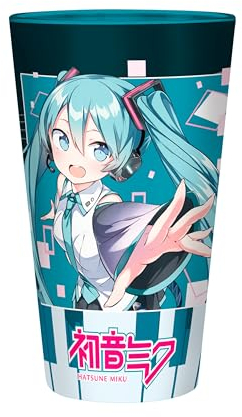 ABYSTYLE - HATSUNE MIKU Verre XXL 400 ml Ville Musicale