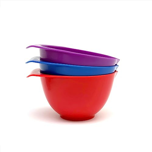 WePrep - Mini Bowl Set - Meal Prep, Mixing, Baking, Serving, Salads, Sauces & Snacks - 3 x 250ml