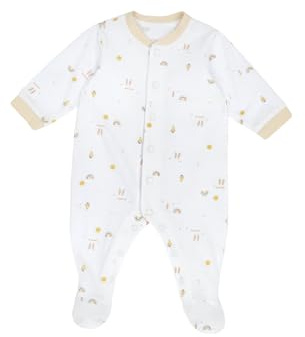 Chicco, Tutina Neonato e Neonata, in Morbido e Leggero Cotone, con Comoda Apertura Frontale ed Entrogamba, Ideale per Primavera e Autunno, Designed in Italy, Abbigliamento Neonato e Neonata 0-24 Mesi