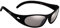 ALPINA Kinder Radsport/Skibrille Wolfy, schwarz matt, A8353-331