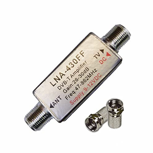 Unispectra® - Amplificatore di segnale in linea 26-30 dB per antenne Freeview