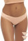 MyMonthlys Perioden Unterwäsche 2er Set hautfarben - mittlere Blutung/bis zu 3 Tampons - Periodenslip Damen - Seamless saugstark absorbierend schnelltrocknend - ohne Biozide - S / 36