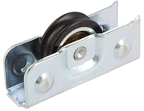 Amig - Cuscinetto Finestra Scorrevole | Set di 2 unità | Dimensioni 45 x 16 mm | Custodia Metallica e Cuscinetto a Sfere | Progettato per Finestre Scorrevoli | Acciaio Bicromatato