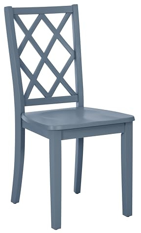 Powell Conolly Blue Graphite Dining Side Chair