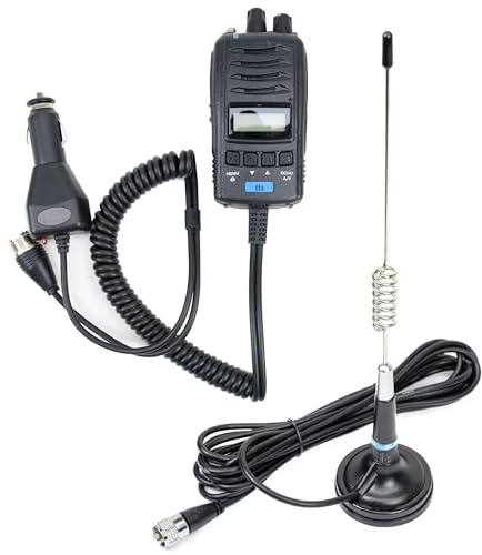 CB TTi TCB-H100 radio station kit + PNI ML29 CB antenna, length 34 cm