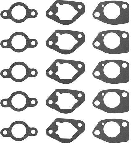 VGOL 5 Juegos de Juntas de Carburador para Cortadora de Césped Repuesto de Junta de Carburador Compatible con Honda GX340 GX390 de 389 Cc 439 Cc Y 459 Cc Motores