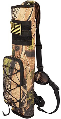 hery Quiver Arrow Holder Shoulder Bag Carry Bag for Hunting Shooting Target Practicing