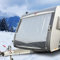 your GEAR Caravan Bugschutzplane Thermo - Wohnwagen Schutzplane für Front und Heck (Grau, 200 x 160 cm (Breite x Länge))