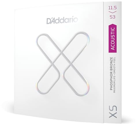D'Addario XS Akustiska gitarrsträngar, fosforbrons, 11.5-53