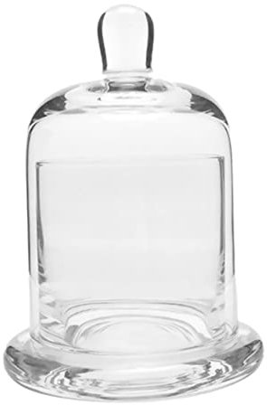 STOBAZA Luxury Glass Tealight Holder Set 4 Piece Blue Decorative Candle Cups for Birthday Wedding Decor