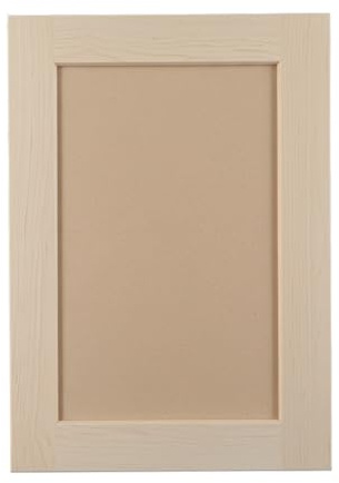 17-11/16 x 35.5 Unfinished Shaker Cabinet Door Replacement – Solid Maple Stiles & Rails with MDF Center Panel – Paintable Replacement Cabinet Doors Shaker Style for Kitchen & Bathroom Refacing