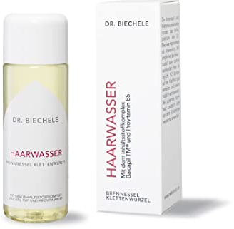 Dr. Biechele - Brennessel Klettenwurzel Haarwasser 150 ml mit Baicapil ® TM für strapaziertes Haar und gereizte Kopfhaut - Haartonikum gegen Haarausfall & für Haarwachstum