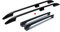 Dachreling + Dachträger für VW T5 T6 Transporter Multivan L1 Alu Schwarz 4X