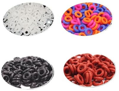 125pcs Keycaps O Ring Seal Switch Dampeners Fit Compatible Cherry MX Keyboard Damper Replacement Noise Reduction Keyboard O-Ring Seal (Color : Blue, Size : 9x4x2.5mm)