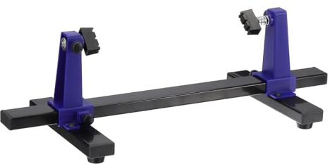 PATIKIL Adjustable PCB Holder Circuit Board Holder 360° Degree Rotation Tool for Circuit Board Soldering Desoldering Repair, 6.7x16, Blue