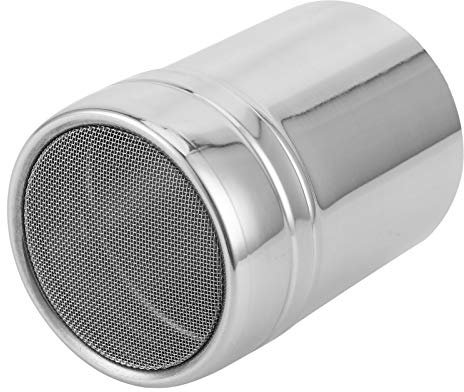 Stainl Steel Fine Mesh Powder Shaker for Versatile Baking and Cooking Use (S) (L)