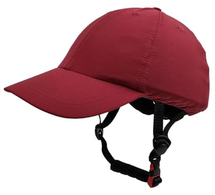 QSTDGVPW Casque de Vélo Chapeau avec Sangle Réglable Casquette de Baseball Respirante Amortissant Chapeau D'Été Fonctionnel pour Femmes Adapté Au Cyclisme