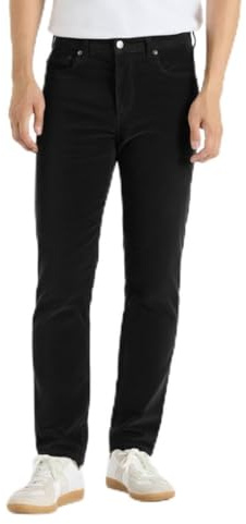 Thread Bloom Mens Corduroy Trousers Regular Fit Casual Classic Stretch Cotton Office Straight Leg Flat Front Cord Trousers Size 32-44