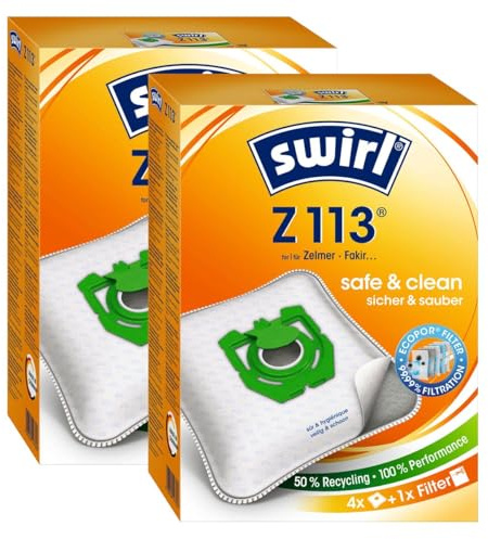 2 x Swirl Z 113 MP Plus AirSpace StaubsaugerbeutelStaubbeutel Microvlies