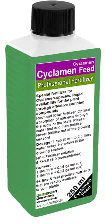 GREEN24 Engrais cyclamen Engrais liquide Cyclamen fertilize HIGHTECH 250ml