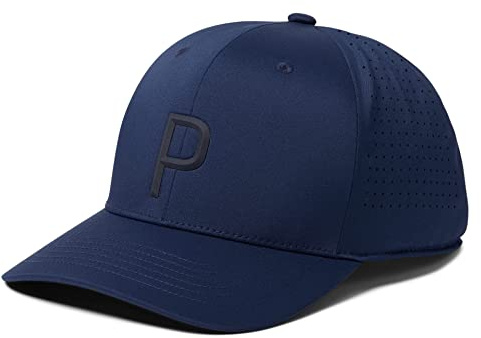 Puma Casquette Tech P Snapback pour Homme, Bleu Marine Vif, Taille Unique