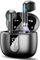 2023 Ecouteurs Bluetooth sans Fil 5.3 HiFi Stéréo Mic, 40H Oreillette avec Écran LED, IP7 Etanche Contrôle Tactile Casque Intra Réduction de Bruit iOS Android