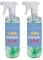 Maximex Urin-Geruch-Stopp Mensch, 500ml, 2er Set, hochwirksamer Geruchsentferner gegen Urin, neutralisiert Uringerüche, biologisch abbaubar, für Möbel, Matratzen, Kleidung etc., angenehmer Duft