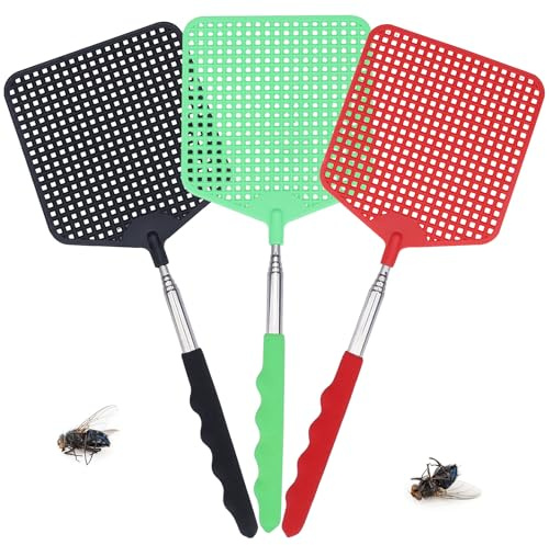 Utdragbar flugsmälla, 3-pack