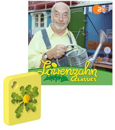 Galakto Audio Token: Diente de León Classics - El Tesoro de los Antiguos Romanos & Peter Compra un ferrocarril, Juego de Audio para niños a Partir de 5 años, Tiempo de Juego Aprox. 89 Minutos