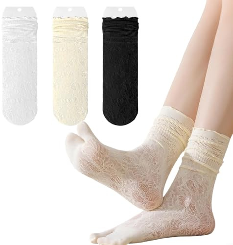 VLYX 3 pares de calcetines para mujer