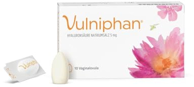 Vulniphan Vaginalovula bei Atrophie und Dystrophie der Vaginalschleimhaut, 10 St. Zäpfchen