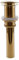 KUNGYO Un-Slotted Basin Waschtischarmatur Push Pop Up Click Clack Maker Stopfen Stopper Ohne Überlauf Fertig (Gold)