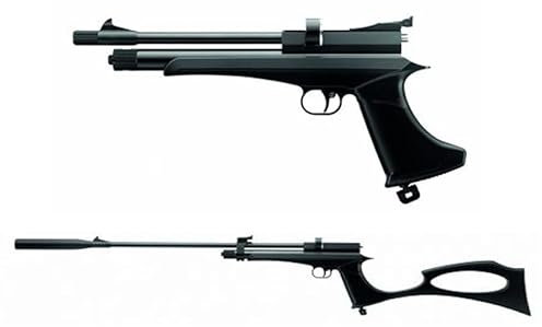 Pack Pistola-Escopeta de Aire comprimido Stinger Ares - Arma de CO2 y balines (perdigones de Plomo Cal 4.5mm o 5.5mm) <3,5J (4,5MM)